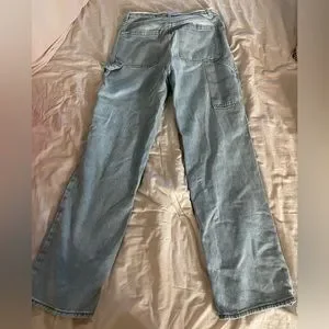 Pacsun Patch Blue Mom Jeans Pacsun Daisy Jeans 2025 - Main Image